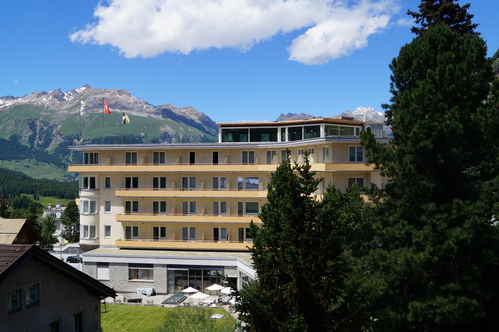 Hotel Schweizerhof Pontresina Exterior foto